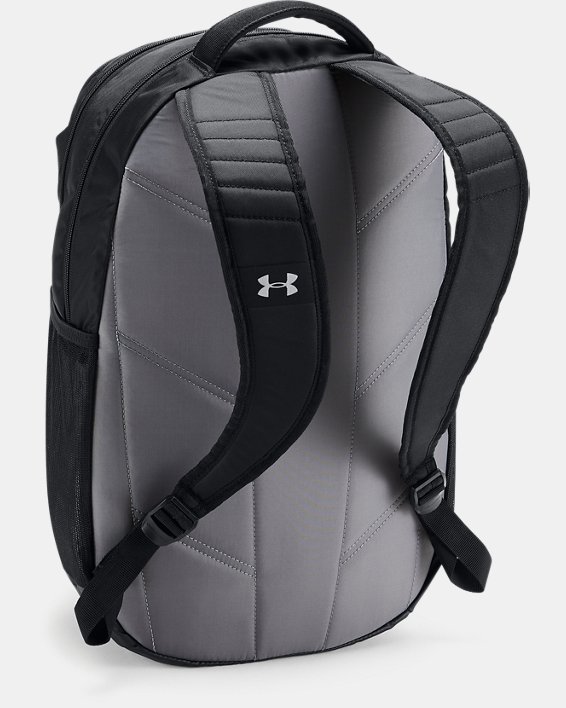 UA Team Hustle 3.0 Backpack, Black, pdpMainDesktop image number 1